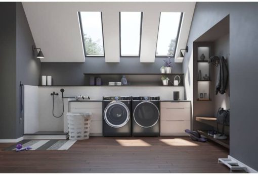 GE Profile ADA 7.8 Cu. Ft. Carbon Graphite Smart Front Load Electric Dryer With Steam And Sanitize Cycle - Image 14