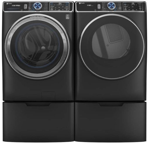 GE Profile ADA 7.8 Cu. Ft. Carbon Graphite Smart Front Load Electric Dryer With Steam And Sanitize Cycle - Image 11