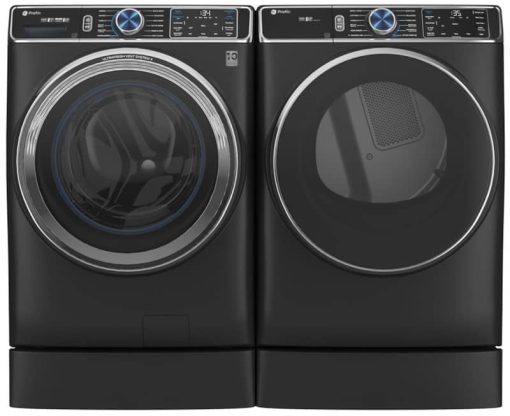 GE Profile ADA 7.8 Cu. Ft. Carbon Graphite Smart Front Load Electric Dryer With Steam And Sanitize Cycle - Image 12