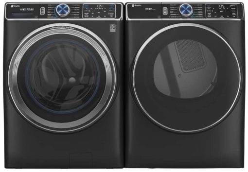 GE Profile ADA 7.8 Cu. Ft. Carbon Graphite Smart Front Load Electric Dryer With Steam And Sanitize Cycle - Image 9