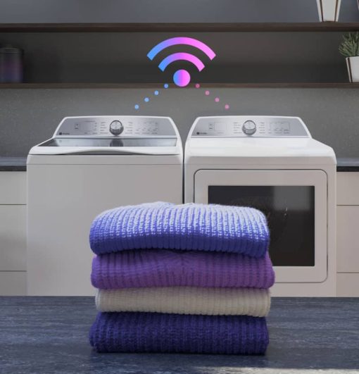GE Profile 7.4 Cu. Ft. Diamond Grey Electric Dryer With Sanitize Cycle And Sensor Dry - Image 9