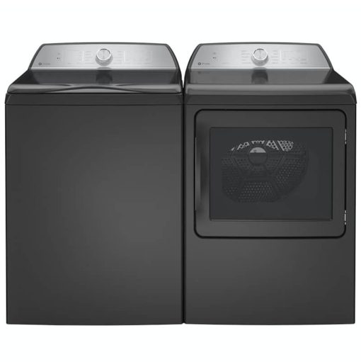 GE Profile 7.4 Cu. Ft. Diamond Grey Electric Dryer With Sanitize Cycle And Sensor Dry - Image 6