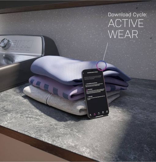 GE Profile 7.4 Cu. Ft. Diamond Grey Gas Dryer With Sanitize Cycle And Sensor Dry - Image 16