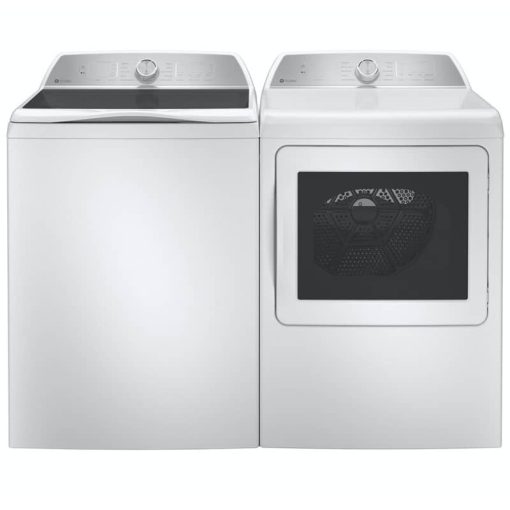 GE Profile 7.4 Cu. Ft. White Gas Dryer With Sanitize Cycle And Sensor Dry - Image 6