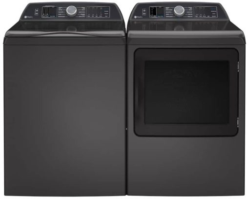 GE Profile 7.4 Cu. Ft. Diamond Gray Smart Electric Dryer With Sanitize Cycle And Sensor Dry - Image 6