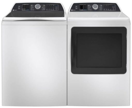 GE Profile 7.4 Cu. Ft. White Smart Gas Dryer With Sanitize Cycle And Sensor Dry - Image 6