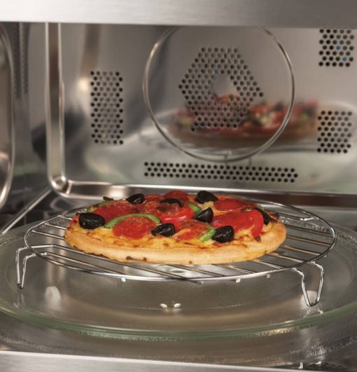 GE Profile ADA 1.5 Cu. Ft. Black Countertop Convection Microwave - Image 8
