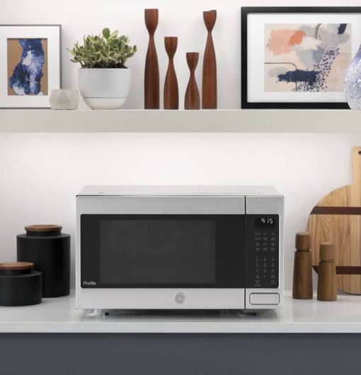 GE Profile ADA 1.5 Cu. Ft. Stainless Steel Countertop Convection Microwave - Image 5