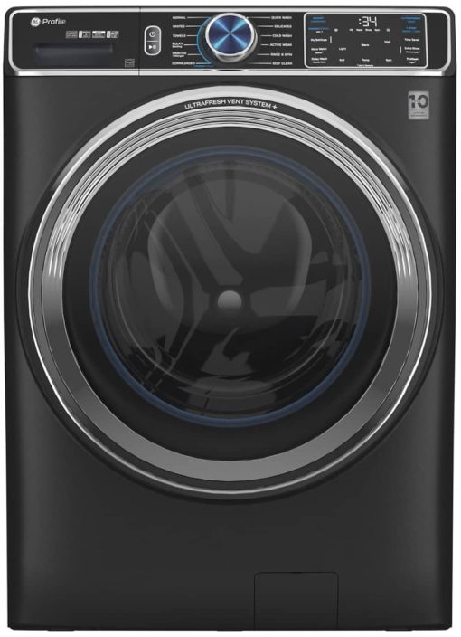 GE Profile ADA 5.3 Cu. Ft. Carbon Graphite Smart Front Load ENERGY STAR Steam Washer With Adaptive SmartDispense UltraFresh Vent System Plus With OdorBlock