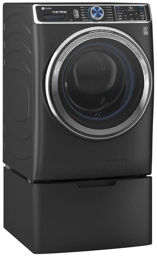 GE Profile ADA 5.3 Cu. Ft. Carbon Graphite Smart Front Load ENERGY STAR Steam Washer With Adaptive SmartDispense UltraFresh Vent System Plus With OdorBlock - Image 8