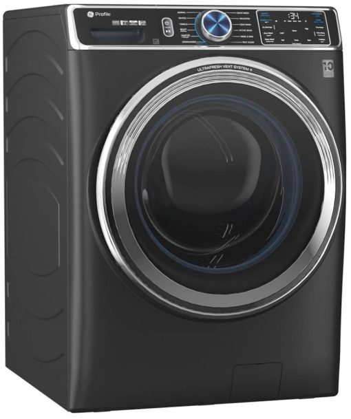 GE Profile ADA 5.3 Cu. Ft. Carbon Graphite Smart Front Load ENERGY STAR Steam Washer With Adaptive SmartDispense UltraFresh Vent System Plus With OdorBlock - Image 3