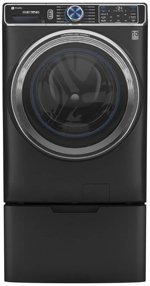 GE Profile ADA 5.3 Cu. Ft. Carbon Graphite Smart Front Load ENERGY STAR Steam Washer With Adaptive SmartDispense UltraFresh Vent System Plus With OdorBlock - Image 6