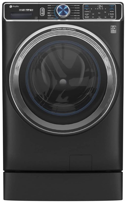 GE Profile ADA 5.3 Cu. Ft. Carbon Graphite Smart Front Load ENERGY STAR Steam Washer With Adaptive SmartDispense UltraFresh Vent System Plus With OdorBlock - Image 7