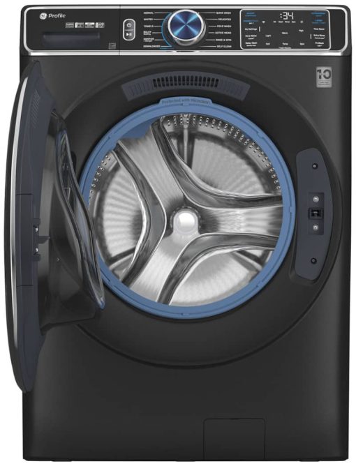 GE Profile ADA 5.3 Cu. Ft. Carbon Graphite Smart Front Load ENERGY STAR Steam Washer With Adaptive SmartDispense UltraFresh Vent System Plus With OdorBlock - Image 2