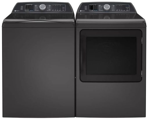 GE Profile 5.4 Cu. Ft. Diamond Gray Washer With Smarter Wash Technology And FlexDispense - Image 5