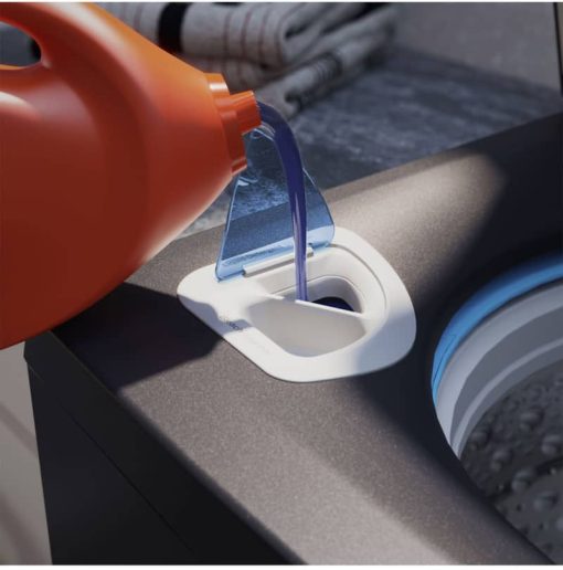 GE Profile 5.4 Cu. Ft. Diamond Gray Washer With Smarter Wash Technology And FlexDispense - Image 16