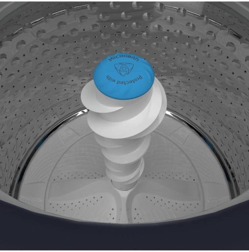 GE Profile 5.3 Cu. Ft. Sapphire Blue Washer With Smarter Wash Technology And FlexDispense - Image 5