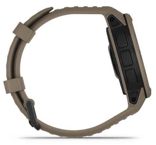 Garmin Instinct 2 Solar Tactical Edition Coyote Tan Smartwatch, 45mm - Image 11