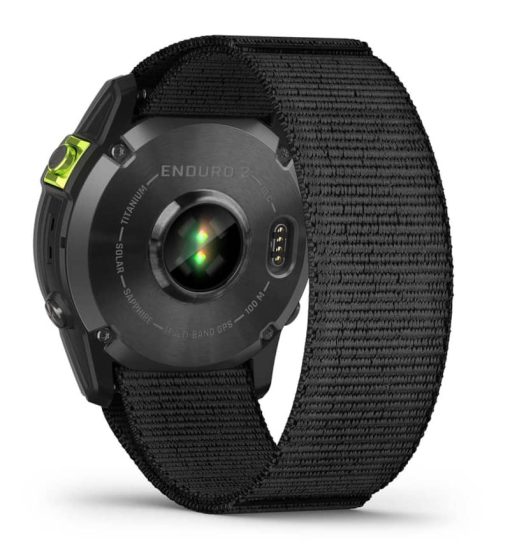 Garmin Enduro 2 Black UltraFit Nylon Smartwatch, 51mm - Image 10