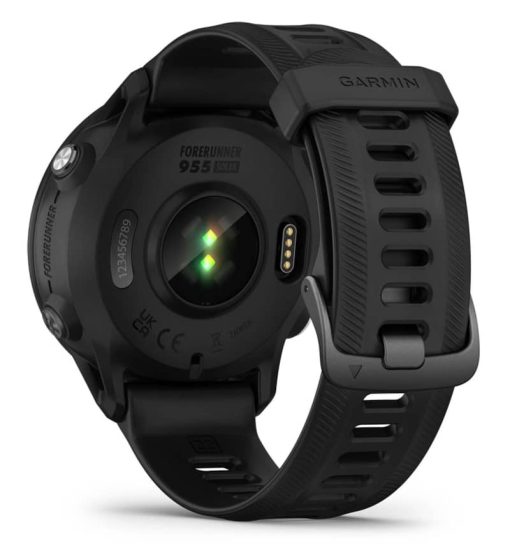Garmin Forerunner 955 Solar Black Silicone Smartwatch, 47mm - Image 5