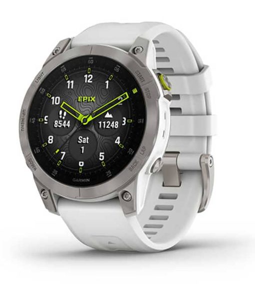 Garmin epix Sapphire Edition White Titanium Smartwatch (Gen 2)