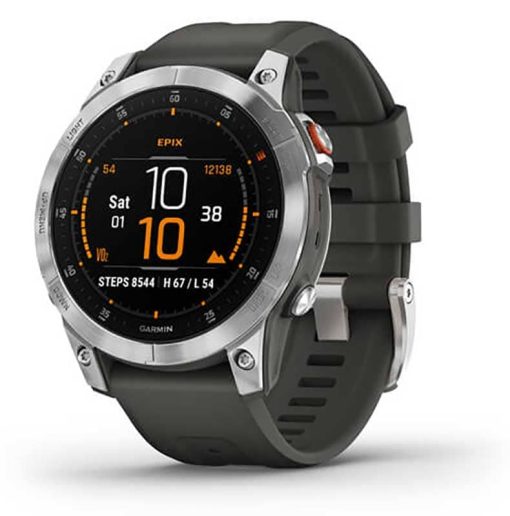 Garmin epix Slate Steel Smartwatch (Gen 2)