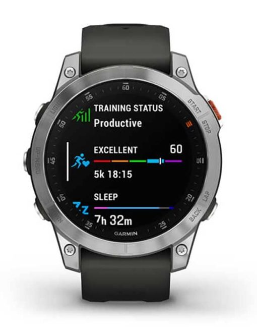 Garmin epix Slate Steel Smartwatch (Gen 2) - Image 2