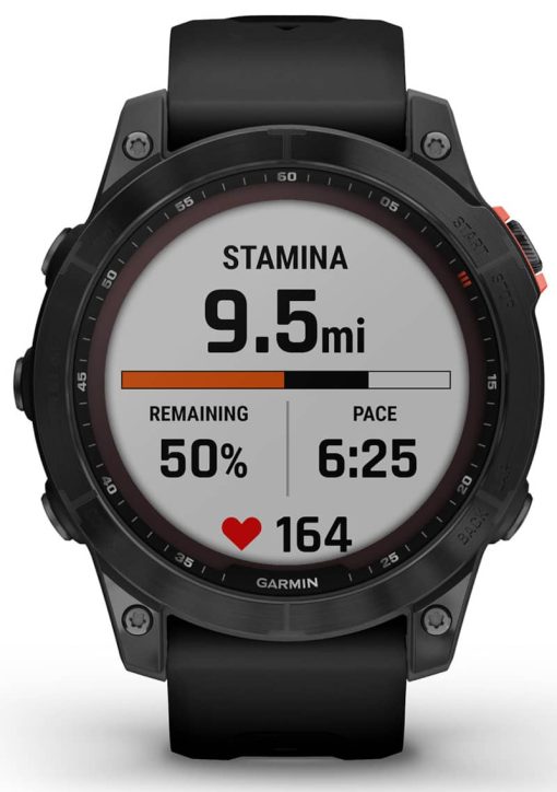 Garmin fenix 7 Solar, Slate Gray With Black Band - Image 7