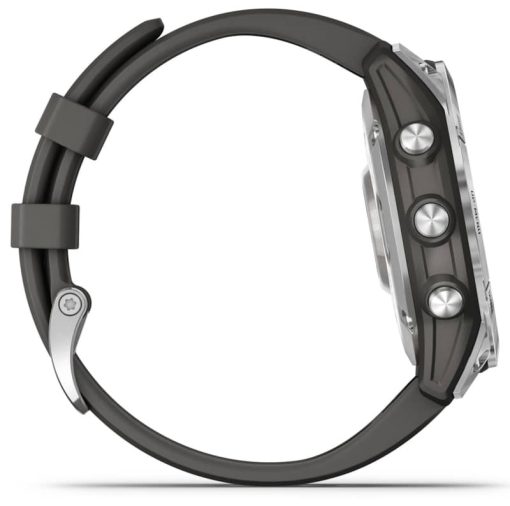 Garmin fenix 7 Watch, Silver With Graphite Band - Image 10
