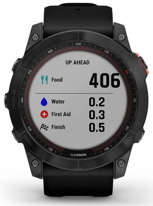 Garmin fenix 7X Solar, Slate Gray With Black Band - Image 7