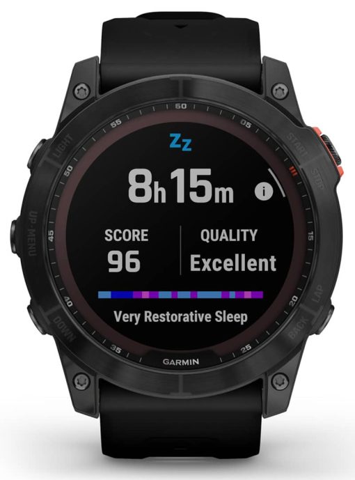 Garmin fenix 7X Solar, Slate Gray With Black Band - Image 8