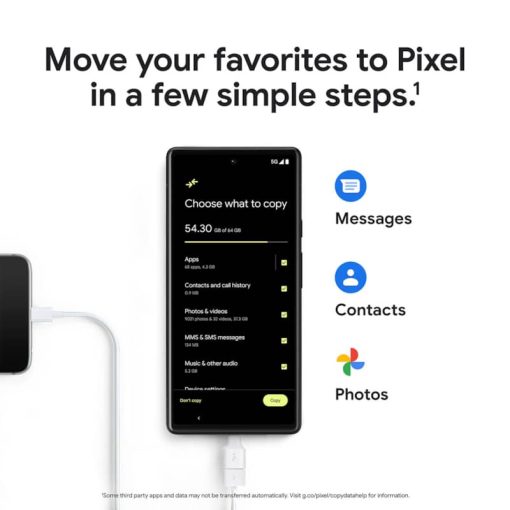 Google Pixel 6 128GB Stormy Black 5G Cellular Phone - Image 11