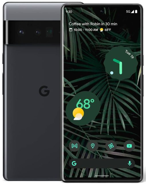 Google Pixel 6 Pro 128GB Stormy Black Unlocked CDMA+GSM* Phone