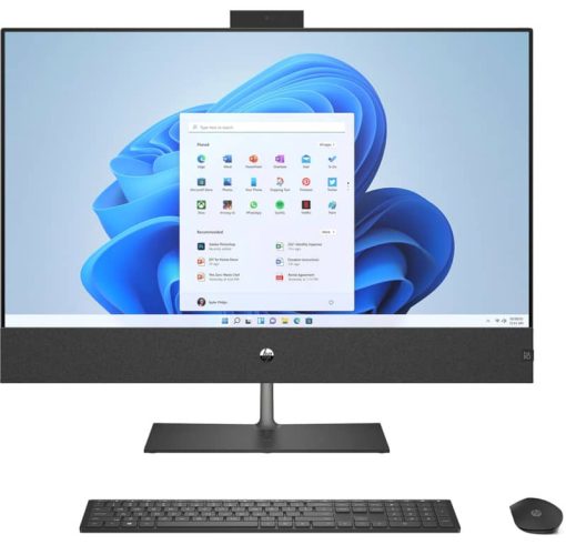 HP Pavilion 32" Sparkling Black All-in-One Desktop Intel Core i5-12400T 16GB RAM 512GB SSD, NVIDIA GeForce GTX 1650 Graphics