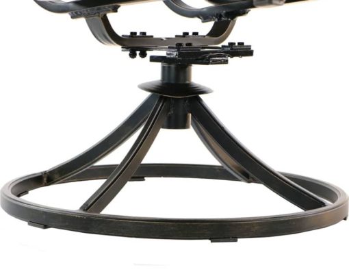 Hanover Fontana 9-Piece Outdoor Dining Set In Tan/Bronze With 8 Sling Swivel Rockers & 42x84" Cast Table - Image 8