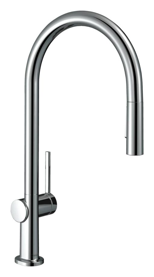 Hansgrohe Talis N O-Style HighArc Chrome Pull-Down Kitchen Faucet