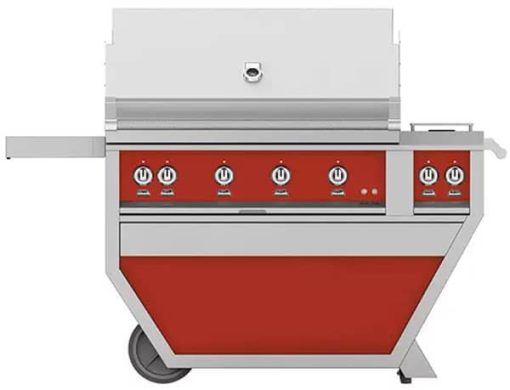 Hestan 42" Matador Deluxe Natural Gas Grill With Double Side Burner, Sear And Trellis Burners