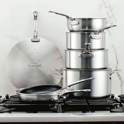 Hestan Thomas Keller Insignia 7-Piece Stainless Steel Cookware Set - Image 2
