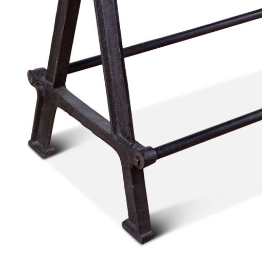 Home Trends & Design Industrial Teak 66" Gathering Table - Image 5