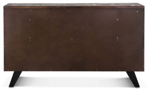 Home Trends & Design Urban Loft 60" Dark Brown Dresser - Image 3