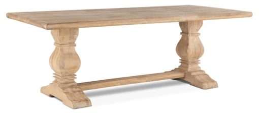 Home Trends & Design San Rafael 84"  Antique Oak Rectangle Dining Table