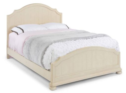 Homestyles Provence Antiqued White Queen Bed - Image 3