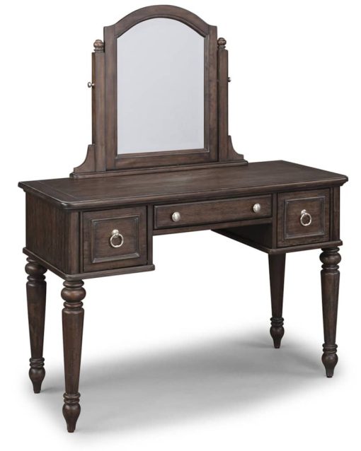 Homestyles Southport Distressed Oak Vanity & Mirror