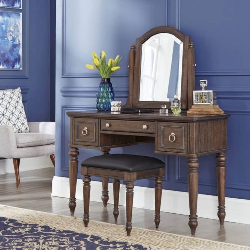 Homestyles Southport Brown Vanity Set - Image 7