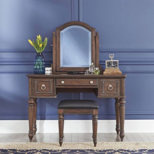 Homestyles Southport Brown Vanity Set - Image 6