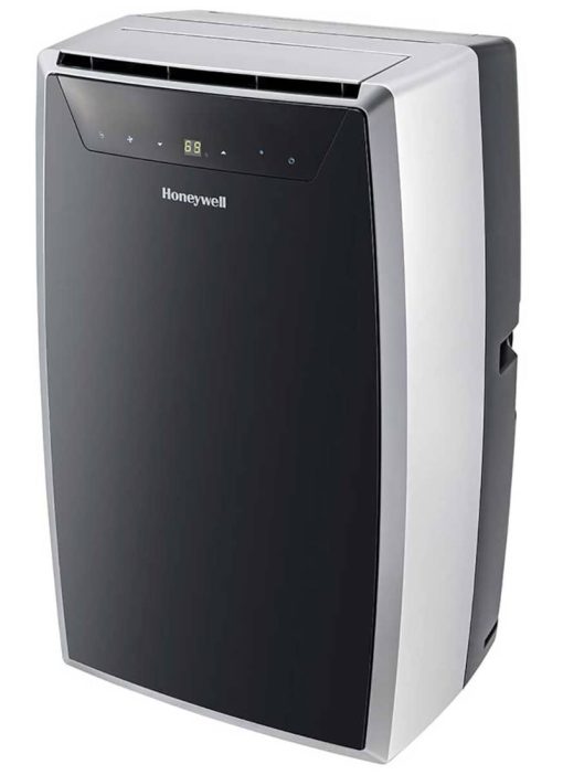 Honeywell 14,000 BTU Black/Silver Heat & Cool Portable Air Conditioner, Dehumidifier & Fan