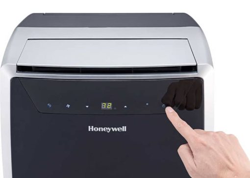 Honeywell 14,000 BTU Black/Silver Heat & Cool Portable Air Conditioner, Dehumidifier & Fan - Image 5
