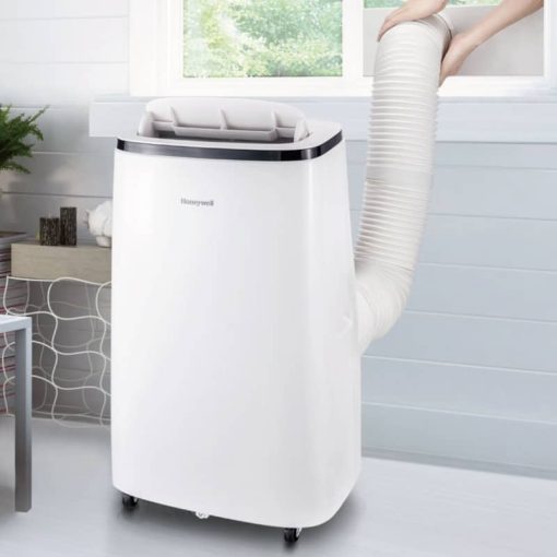 Honeywell 12,000 BTU White Contempo Series Portable Air Conditioner, Dehumidifier & Fan - Image 7