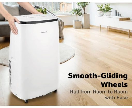 Honeywell 12,000 BTU White Contempo Series Portable Air Conditioner, Dehumidifier & Fan - Image 6