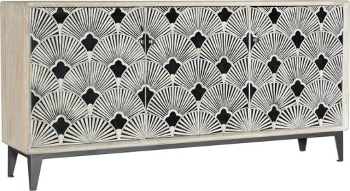 Hooker Furniture Home Entertainment 69" Light Wood Entertainment Center